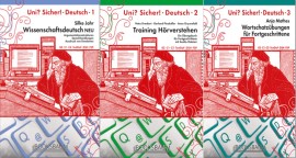 مجموعه 3 جلدی کتاب آموزش آلمانی Uni? Sicher