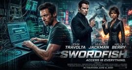فیلم اره ماهی دوبله آلمانی swordfish 2001