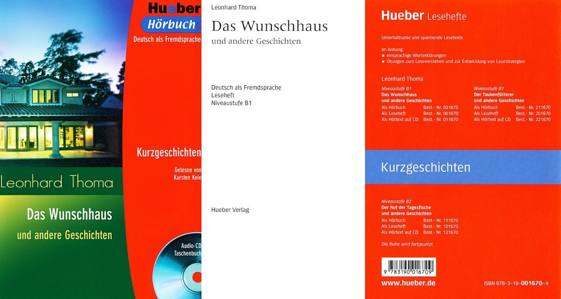 کتاب داستان آلمانی Das Wunschhaus und andere Geschichten