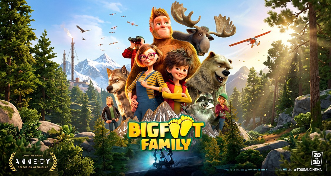 انیمیشن خانواده پاگنده دوبله آلمانی bigfoot bamily 2020