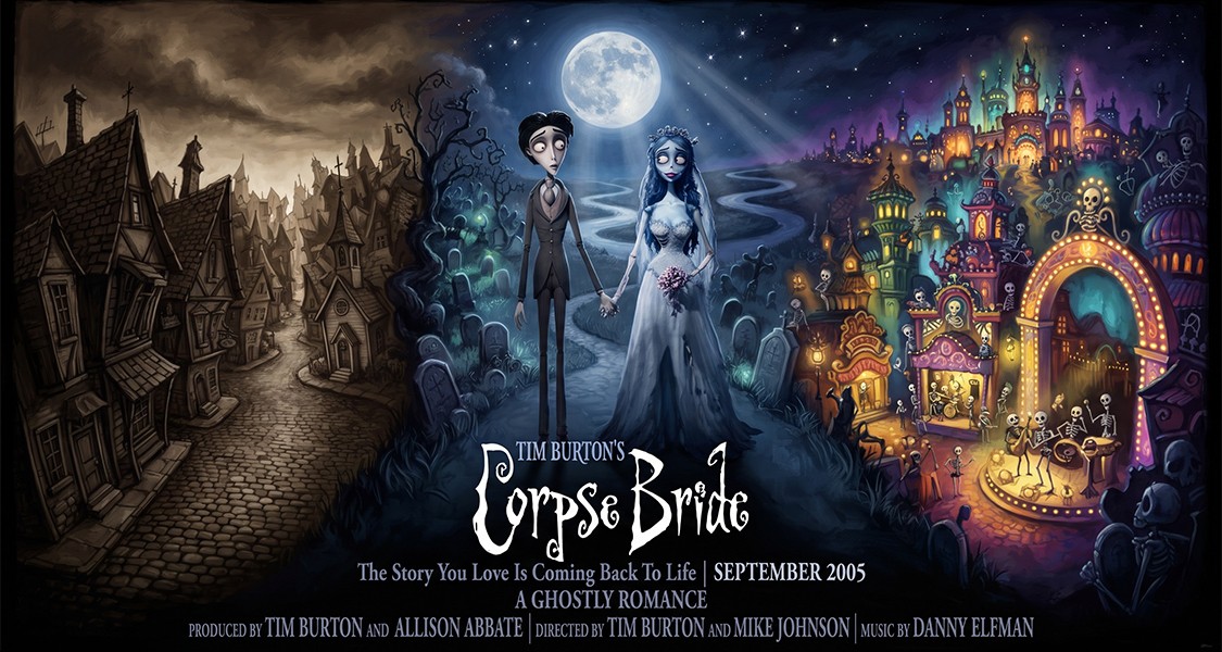 انیمیشن عروس مرده دوبله آلمانی corpse bride 2005
