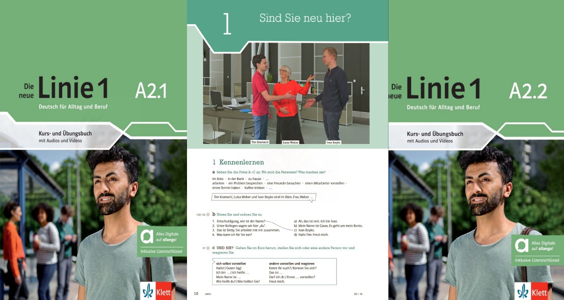 مجموعه کتاب آموزشی آلمانی Die neue Linie A2