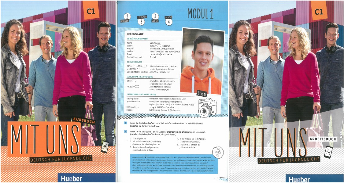 کتاب آموزشی آلمانی 2017 Mit Uns C1
