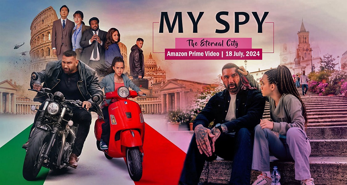 فیلم جاسوس من شهر ابدی دوبله آلمانی my spy the eternal city 2024