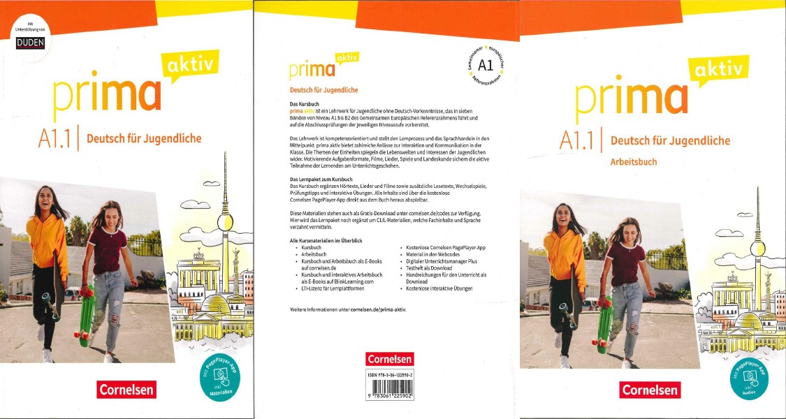 مجموعه کتاب آلمانی پریما اکتیو A1.1