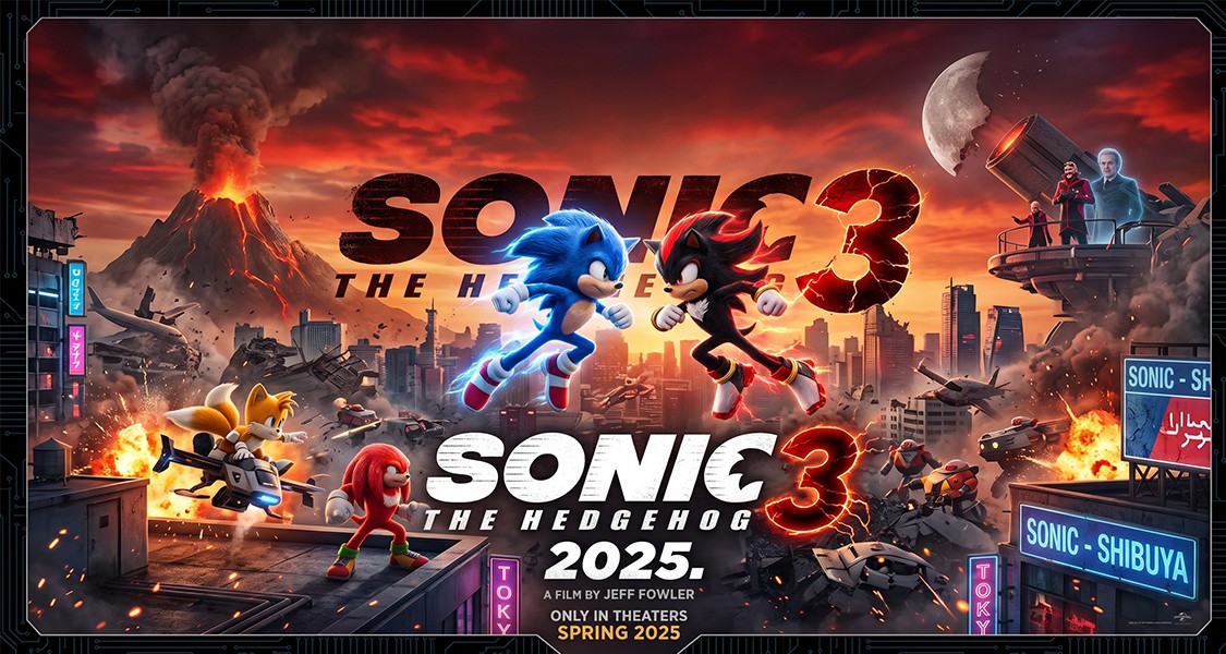 فیلم سونیک خارپشت 3 دوبله آلمانی sonic the hedgehog 3 2024
