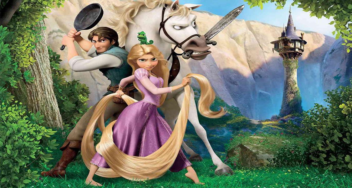 انیمیشن گیسو کمند دوبله آلمانی tangled 2010
