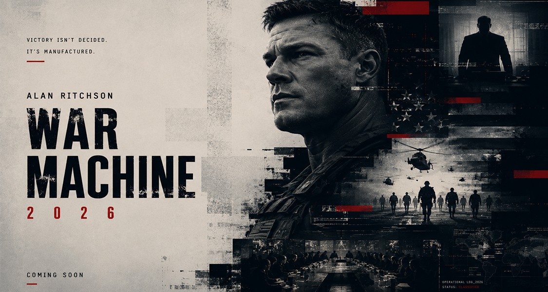 فیلم ماشین جنگی دوبله آلمانی war machine 2026