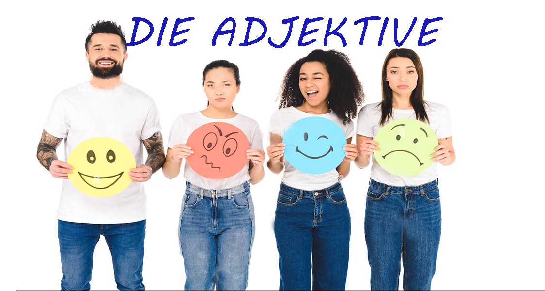 آموزش صفت ها در آلمانی در حالت های نومیناتیو، آکوزاتیو و داتیو